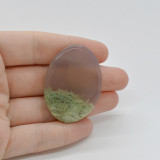 Cabochon agat moss indonezia 43x32x7mm c61