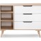 Comoda de infasat Klups SOFIE Alb-Natur GreatGoods Plaything