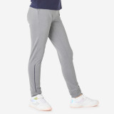 Pantalon de trening S500 Călduros și respirant educație fizică gri fete, Domyos