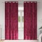 vidaXL Draperie cu perdele 2 pcs bordo 225 x 140 cm Catifea 4107645