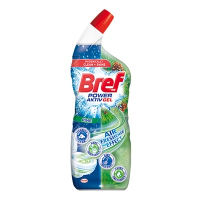 Solutie pentru toaleta Bref Power Active Gel, pin, 700 ml foto