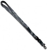 Breloc chei tip snur detasabil textil lungime 50.5 cm gri inchis