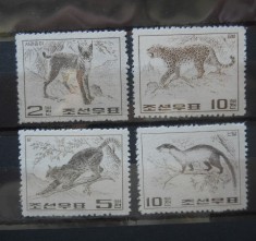 1964 SERIE COREEA DE NORD MNH foto