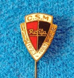 Insigna fotbal - CSM RESITA (Aniversare 1923 - 1983) - varianta 1