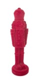 Figurina Spargatorul de Nuci polietilena rosie &Oslash;23x81h