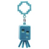 Figurina 3D, Minecraft cu Breloc V6, 6cm