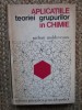 APLICATIILE TEORIEI GRUPURILOR IN CHIMIE ~ SERBAN MOLDOVEANU