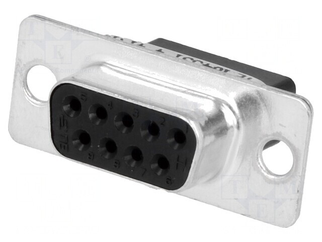 Conector D-Sub 9 Pin Mamă pe Cablu 16.3mm
