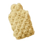 Incalzitor de maini, Pufos, galben, 1000 ml, PVC de inalta calitate, acoperit cu material plusat, 26 cm x 16.5 cm, model ananas