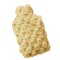 Incalzitor de maini, Pufos, galben, 1000 ml, PVC de inalta calitate, acoperit cu material plusat, 26 cm x 16.5 cm, model ananas