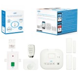 PNI Kit Casa Inteligenta SM400 + Releu SM433 Porti/Usa Garaj, Control Distanta Aplicatie Android/iOS, Sirena 110dB