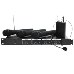 Microfon VHF Ibiza VHF4 3mana+1casca