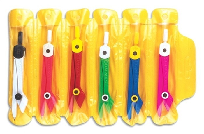 Compas Rio Lux, material plastic, diverse culori
