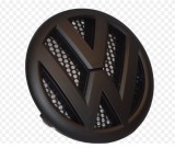 Emblema fata cu suport negru mat Volkswagen VW Golf 6 MK6, Universal