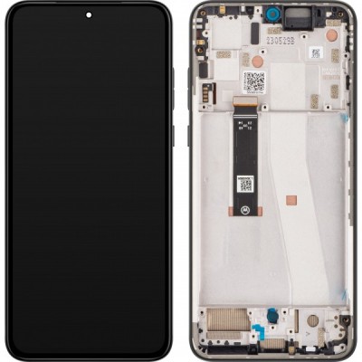 Display cu Touchscreen Motorola Edge 30 Neo, cu Rama, Negru (Black Onyx), Service Pack 5D68C21403 foto
