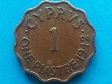 CIPRU- 1 PIASTRE 1942