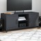 Gossi dulap tv, antracit, 100,5x39x43,5 cm, otel laminat la rece