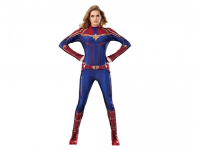 Costum de dama Captain Marvel Secret Wishes Rubie s, marimea S - SECOND foto