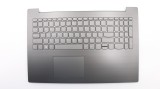 Carcasa superioara cu tastatura palmrest Laptop, Lenovo, IdeaPad 330-15ICH Type 81FX, 5CB0R58647, 5CB0R47036, AP17P000110, AM17P000200, DG521, Iron Gr