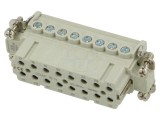 Conector ILME HDC CDAF 16 N Insert Contact Mamă 16A 600V PIN 16