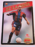 Foto jucatorul DE LA PENA - FC BARCELONA`98 (dimensiune foto 29.5x21 cm)