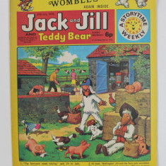 JACK AND JILL AND TEDDY BEAR , ` REVISTA CU BENZI DESENATE PENTRU COPII , 27 IULIE , 1974