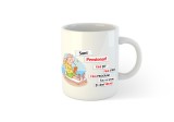 Cana alba personalizata Sunt Pensionar, INOVATIX&reg;. 330ml, Oem