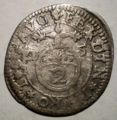 G.283 GERMANIA OTTINGEN LUDWIG EBERHARD 2 KREUZER (16)25 ARGINT RARA foto