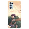 Husa compatibila cu Oppo A15 model Attack on Titan, Silicon, TPU, Viceversa, Transparent, Carcasa