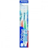 Periuta de dinti manuala Trisa Pearl White Duo Medium 627739 (2 buc) - NOU