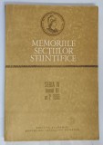 MEMORIILE SECTIILOR STIINTIFICE , SERIA IV , TOMUL VI , NUMARUL 2 , 1983