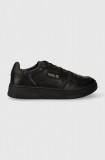 Karl Lagerfeld sneakers din piele KREW KL culoarea negru, KL53020