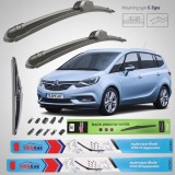 Cumpara ieftin Ștergătoare Opel Zafira C Facelift (2016&ndash;2019) Flat | Set Complet &ndash; TeamCar&reg;