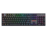 Cumpara ieftin Tastatura gaming mecanica Bluetooth cu fir si wireless Redragon Apas Pro neagra iluminare RGB