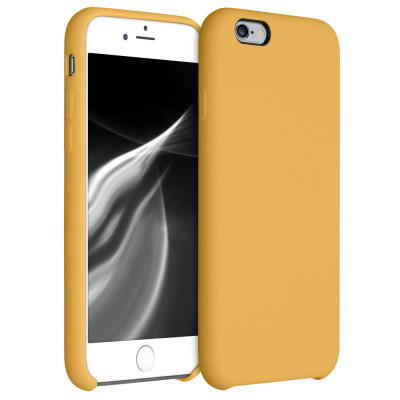 Husa pentru Apple iPhone 6 / iPhone 6s, Silicon, Galben, 40223.217 foto