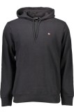 Cumpara ieftin Hanorac BALIS HOOD barbati, cu mini logo brodat, Regular fit, Negru, S