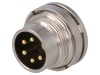 Conector M16 Drept BULGIN IP67 5 Pini 6A Lipire Panou