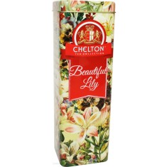 Chelton Beautiful Lily Ceai negru cutie metalica, 80 g
