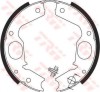 Set saboti frana, frana de mana MITSUBISHI PAJERO III (V7_W, V6_W) (1999 - 2007) TRW GS8695