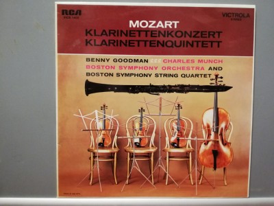 Mozart &amp;ndash; Clarinett Concert/Quintet - Benny Goodman (1976/DECCA/RFG) - VINIL/NM+ foto