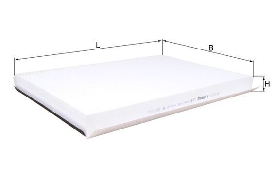 MAHLE LA 81 Filtru, aer habitaclu