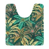 Cumpara ieftin Covor De Toaleta 45X50 Cm Ferigi Culoare Verde Moftx
