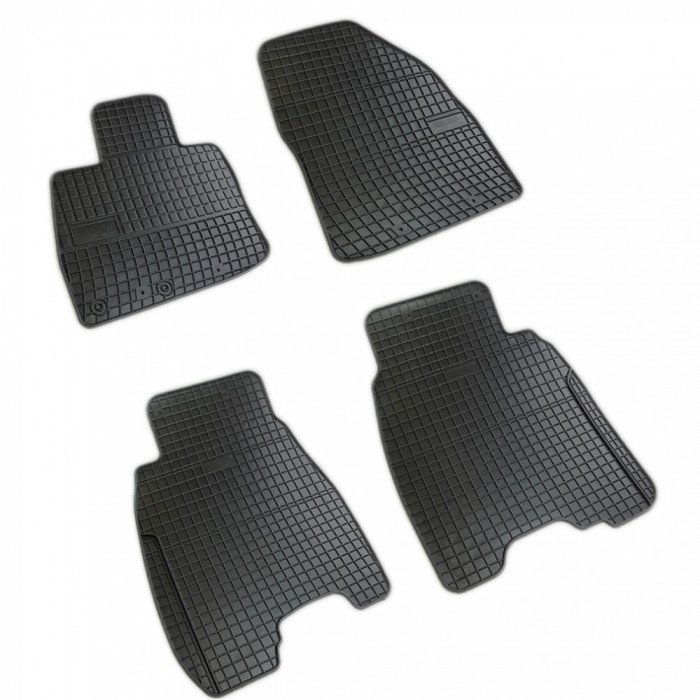 Set covorase auto din cauciuc Honda Civic 8 2006-2011, presuri BestAutoVest, negre, 4 buc.