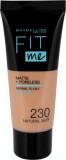 Maybelline New York Fit Me Matte &amp; Poreless fond de ten 230 Natural Buff, 30 ml