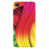 Husa silicon pentru Apple Iphone 4 / 4S, Colorful Abstract