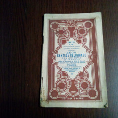 ZECE CANTECE RELIGIOASE pe 3 Voci Egale -Caietul al 2 -lea - G. Cucu -1930, 31p