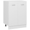 Dulap inferior &ldquo;Lyon&rdquo;, alb, 60 x 46 x 81,5 cm, lemn prelucrat