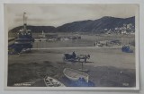 PORTUL MOLL DIN SUEDIA , FOTOGRAFIE FORMAT CARTE POSTALA , INTERBELICA