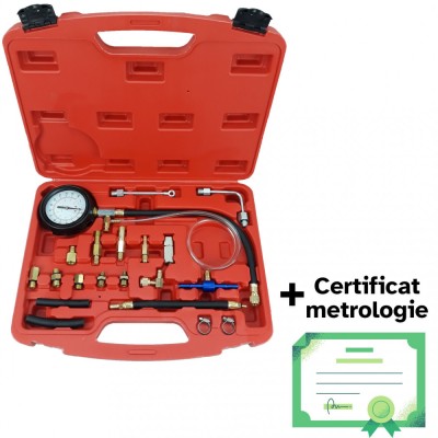Tester universal pentru presiune combustibil cu metrologie, SelTech foto