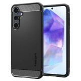 Cumpara ieftin Husa Spigen Rugged Samsung Galaxy A55 5G negru